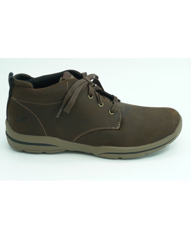 Zapato de hombre de skechers color marron