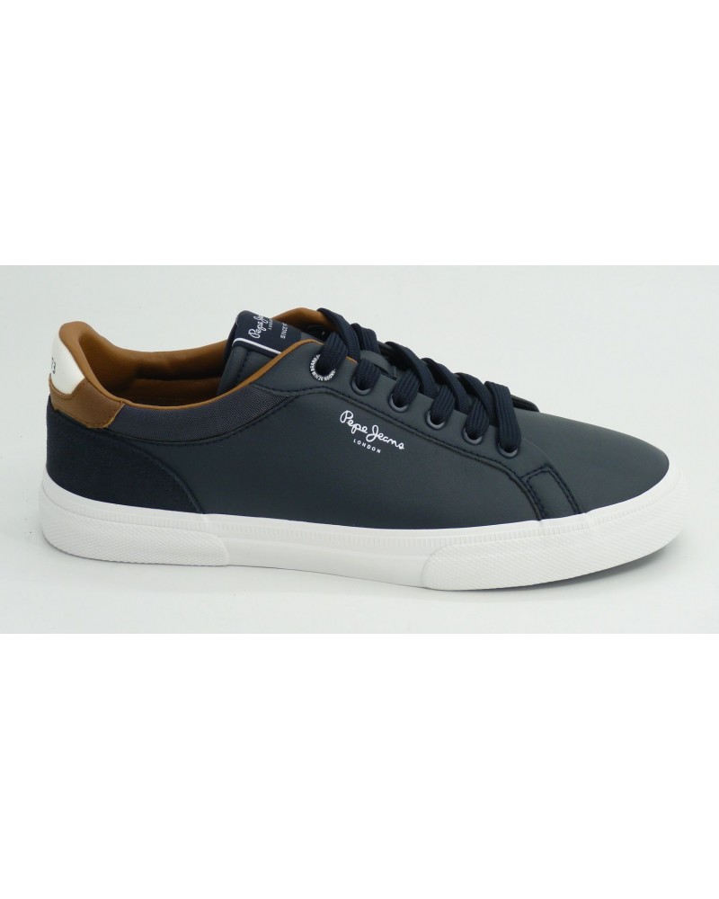 Deportivo plano marca pepe jeans en color marino