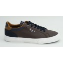 Deportivo plano marca pepe jeans en color marron