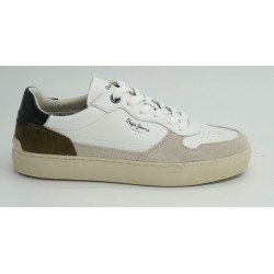 Deportivo plano marca pepe jeans en color blanco
