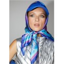 Pañuelo marca lola casademunt en color azul