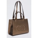 Bolso marca liu jo accessories en color bronce