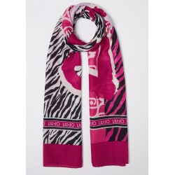 Pañuelo marca liu jo accessories en color rosa
