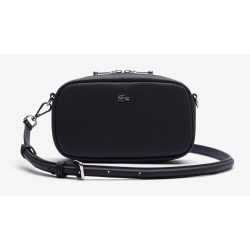Bandolera marca lacoste en color negro