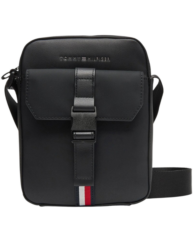 Bandolera marca tommy hilfiger en color negro