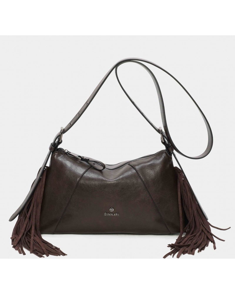 Bolso marca binnari en color marron