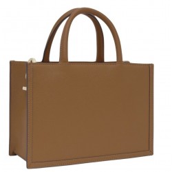 Shopping marca tous en color cuero