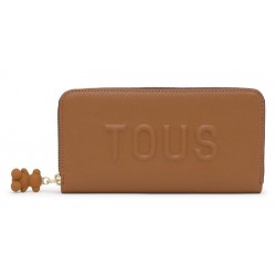 Monedero marca tous en color cuero