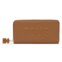 Monedero marca tous en color cuero