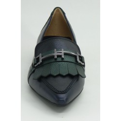 Mocasin marca hispanitas en color azul