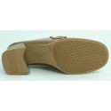 Mocasin marca hispanitas en color beige