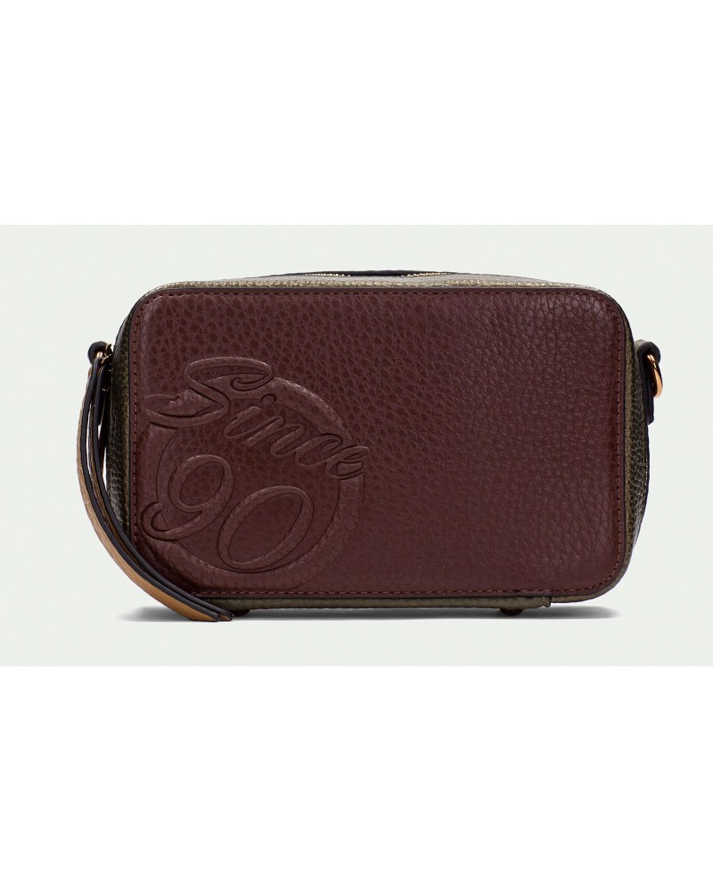 Bandolera mujer marca hispanitas en color marron 