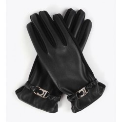 Guantes mujer marca lola casademunt en color negro 