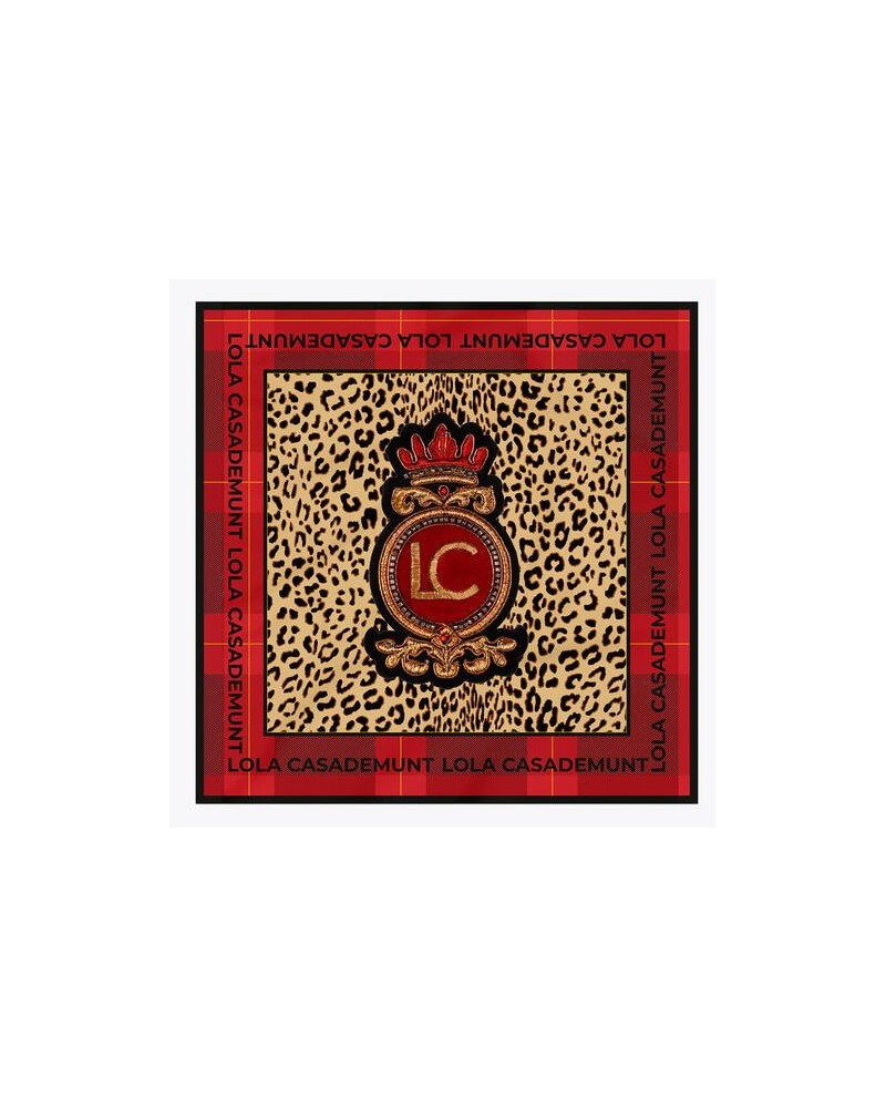 Pañuelo mujer marca lola casademunt en color rojo 