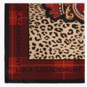 Pañuelo mujer marca lola casademunt en color rojo 