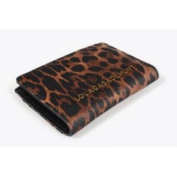 Monedero mujer marca lola casademunt en color leopardo 