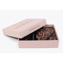 Monedero mujer marca lola casademunt en color leopardo 