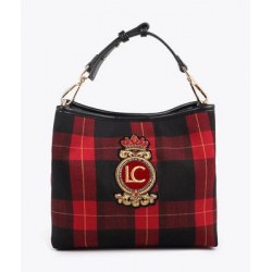 Bandolera mujer marca lola casademunt en color rojo 