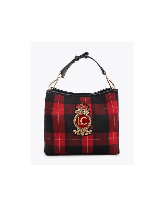 Bandolera mujer marca lola casademunt en color rojo 