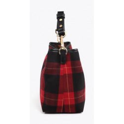 Bandolera mujer marca lola casademunt en color rojo 