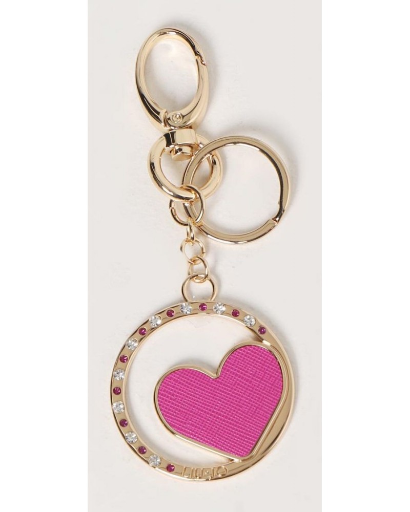 Llavero mujer marca liu jo accessories en color rosa 