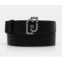 Cinturon mujer marca liu jo accessories en color negro 