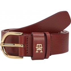 Cinturon mujer tommy hilfiger en color rojo