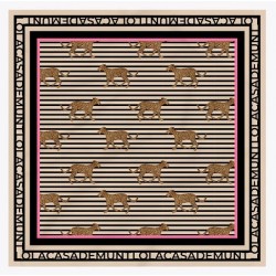 Pañuelo mujer marca lola casademunt en color negro 