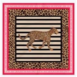 Pañuelo mujer marca lola casademunt en color leopardo 