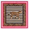 Pañuelo mujer marca lola casademunt en color leopardo 