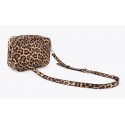 Bandolera mujer marca lola casademunt en color leopardo 