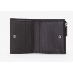 Cartera hombre marca valentino en color negro 