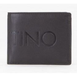 Cartera hombre marca valentino en color negro 