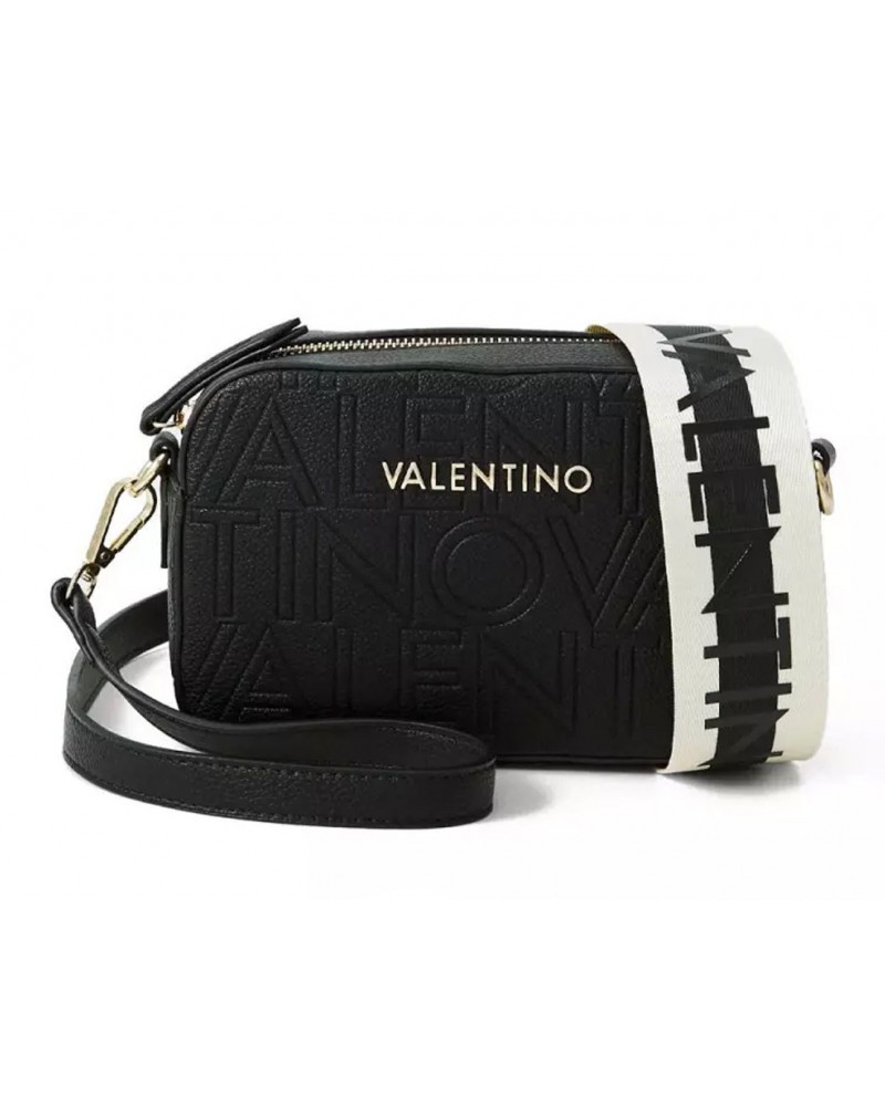 Bandolera mujer marca valentino en color negro 