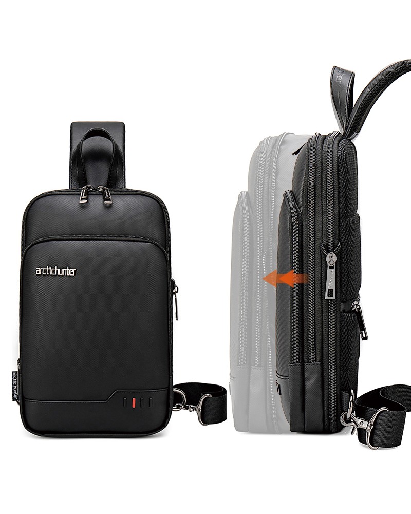 Mochila hombre marca artic hunter en color negro 