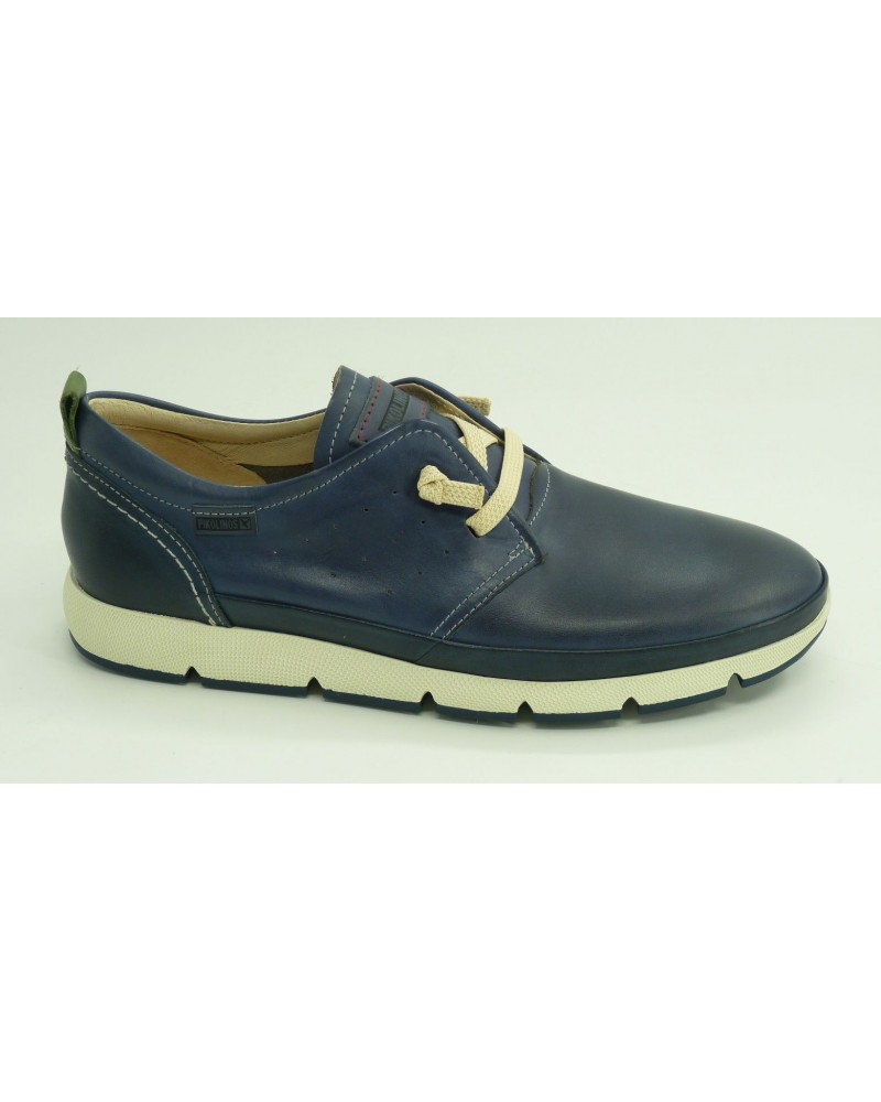 Zapato hombre marca pikolinos en color azul