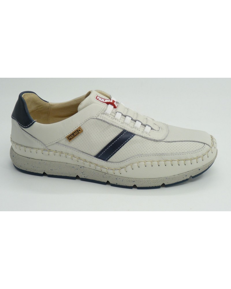 Zapato hombre marca pikolinos en color blanco