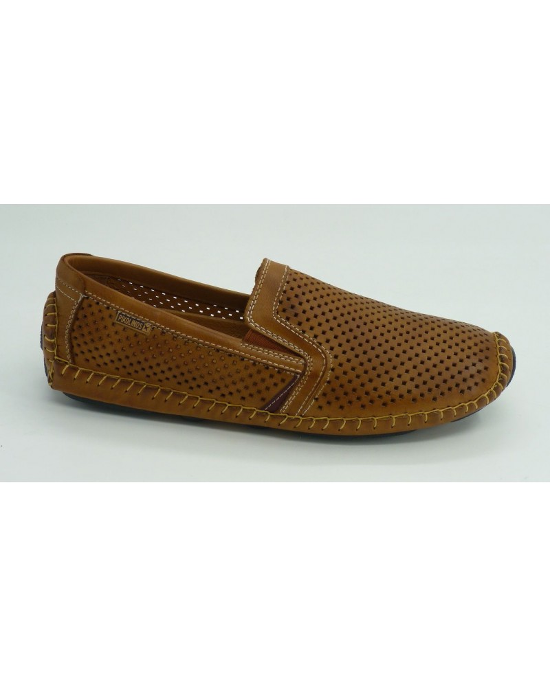Zapato hombre marca pikolinos en color cuero