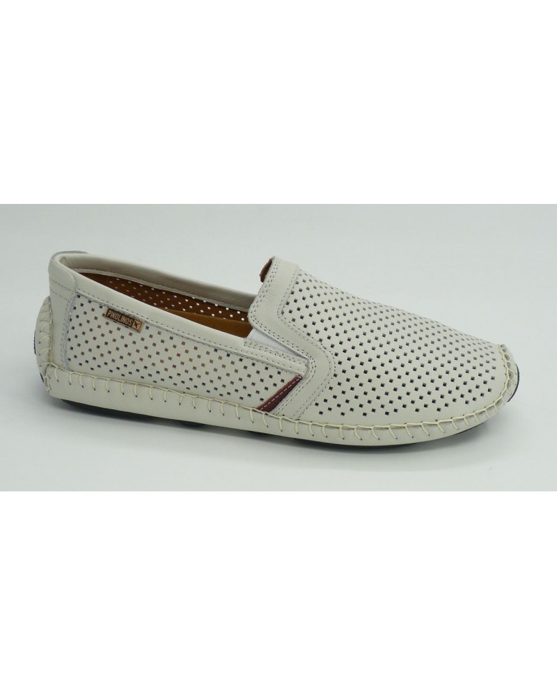 Zapato hombre marca pikolinos en color blanco