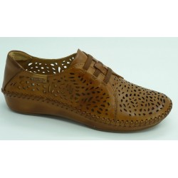 Deportivo mujer marca pikolinos en color cuero