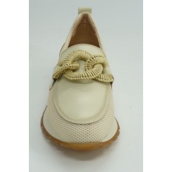 Zapato mujer marca hispanitas en color blanco