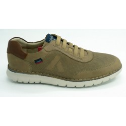 Zapato hombre marca callaghan en color taupe