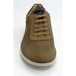 Zapato hombre marca callaghan en color taupe