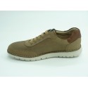 Zapato hombre marca callaghan en color taupe