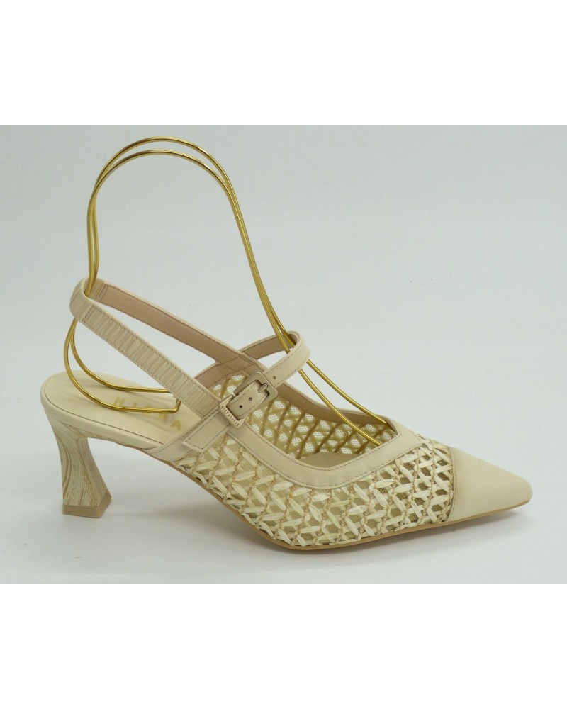 Zapato mujer marca hispanitas en color hielo