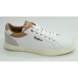 Deportivo mujer marca pepe jeans en color blanco