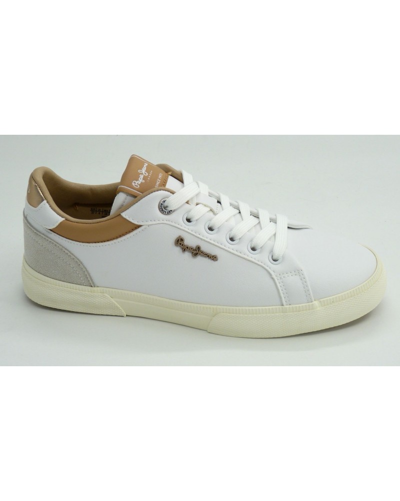 Deportivo mujer marca pepe jeans en color blanco