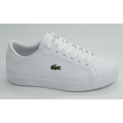Deportivo mujer marca lacoste en color blanco