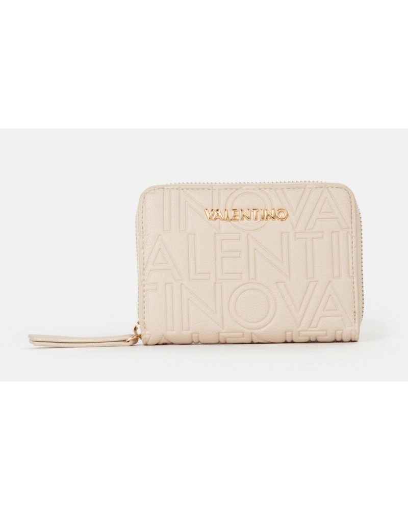 Monedero mujer marca valentino en color beige 