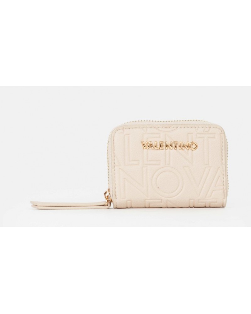 Monedero mujer marca valentino en color beige 